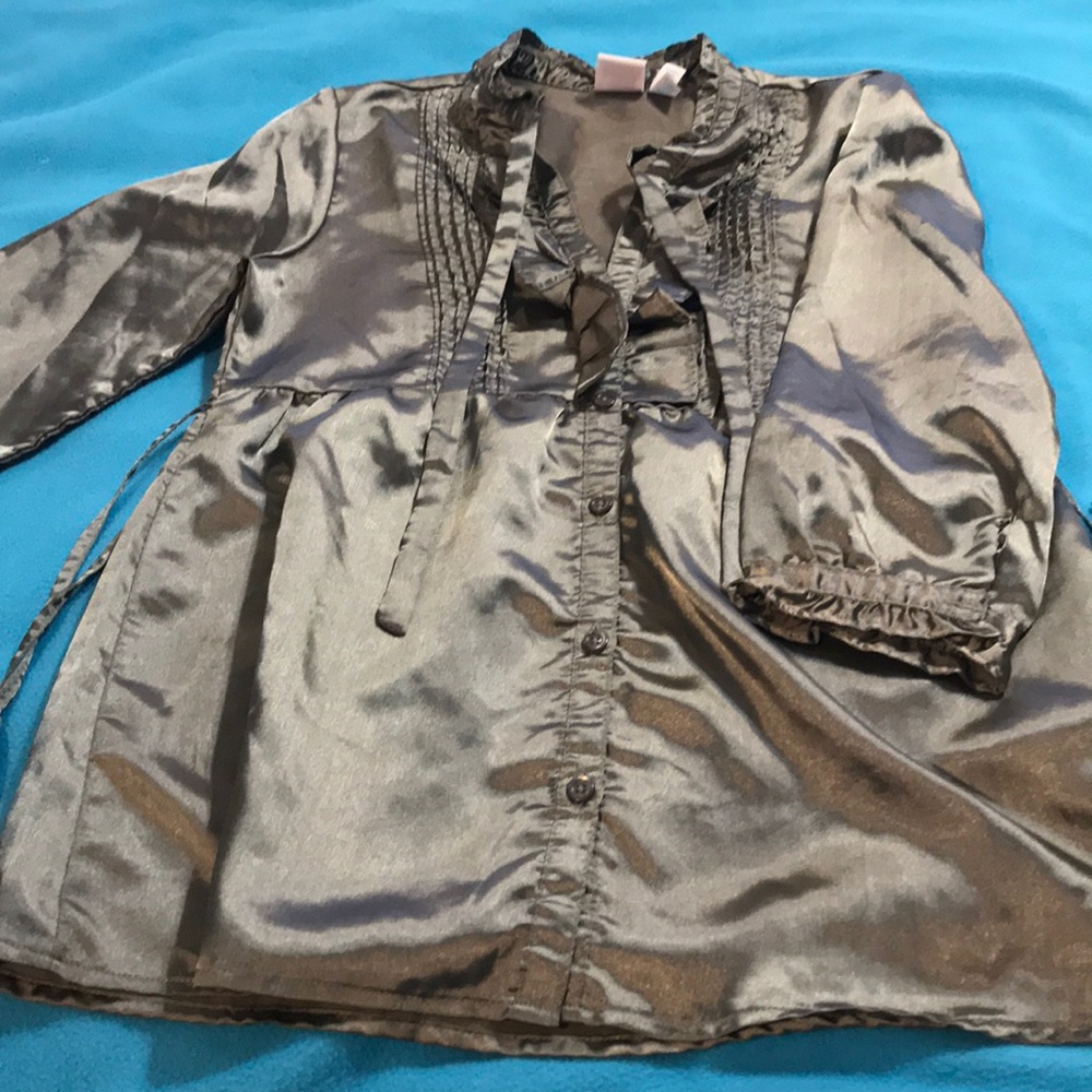 Silly silver tunic